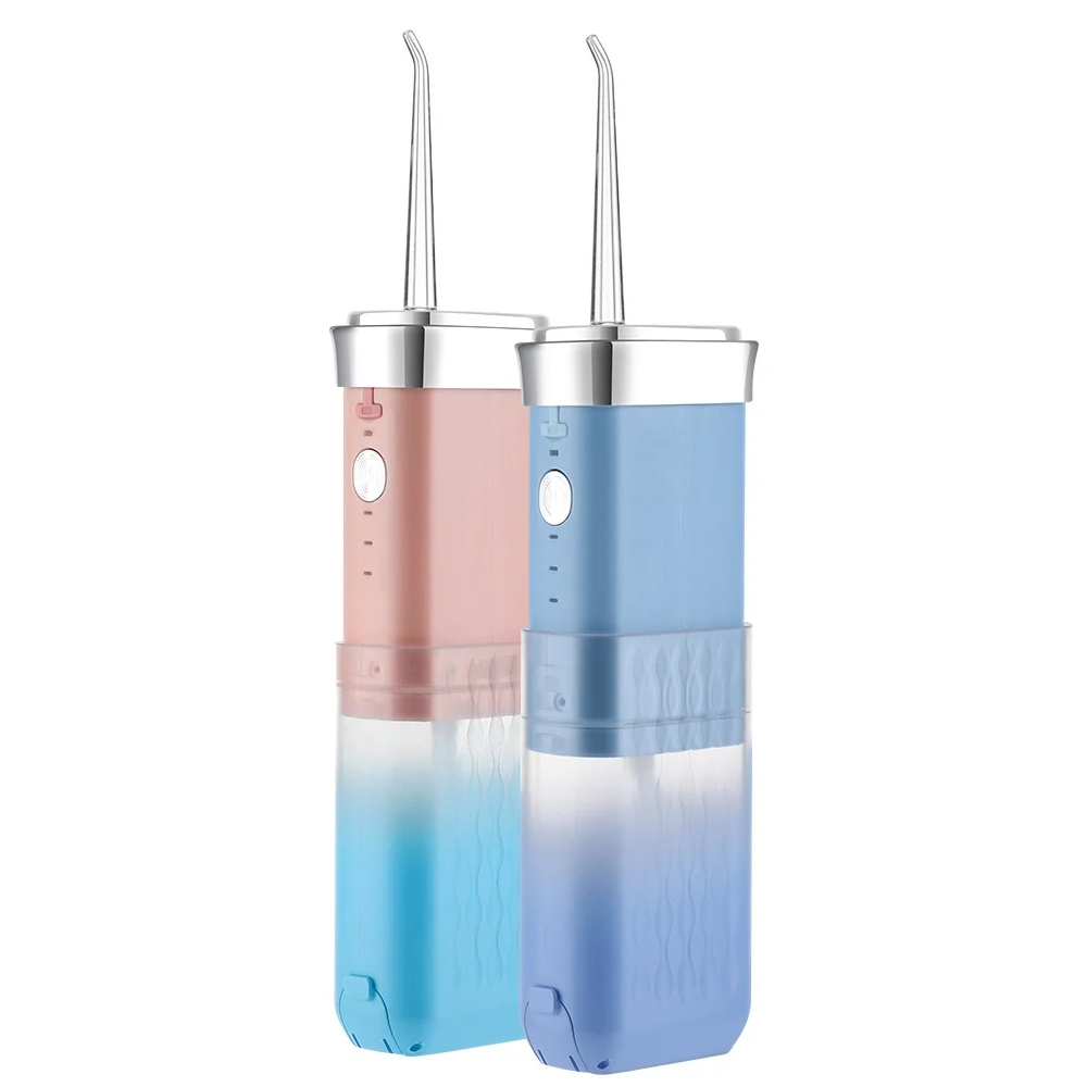 Portable Oral Irrigator Water Flosser Teeth Cleaning Mouth Washing Machine Rechargeable Cordless Dental Water Jet For Travel