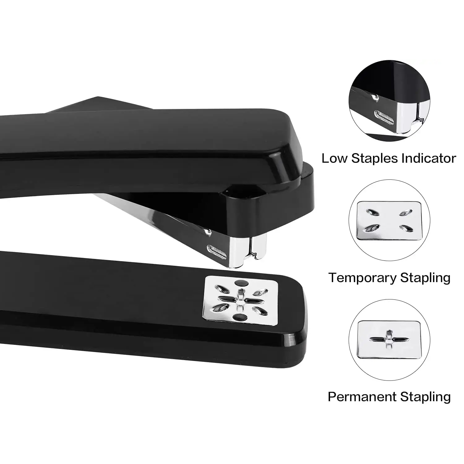 Office Swing-Arm Swivel Stapler 360 Degree Rotate ...