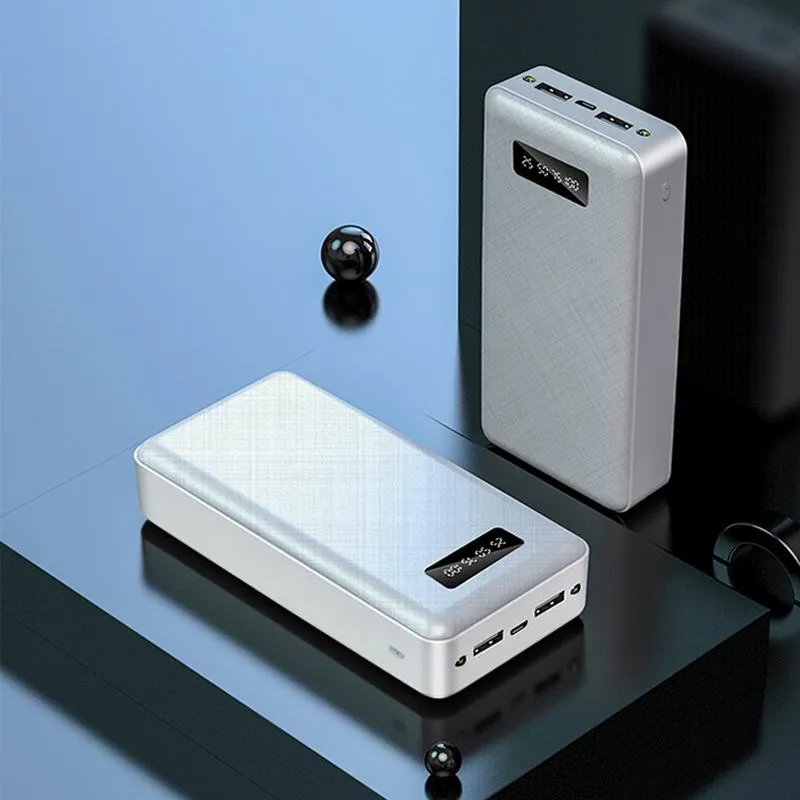 Portable Power Bank Charger with External Battery Pack Design