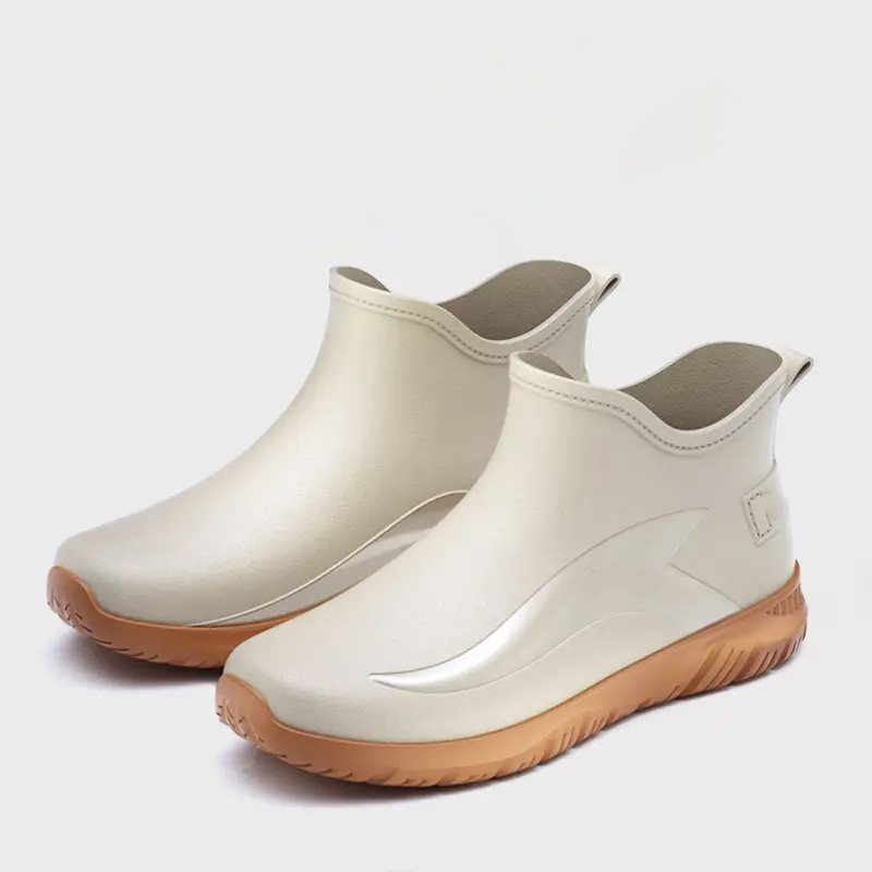 Stylish Men's Short Rain Boots, ...