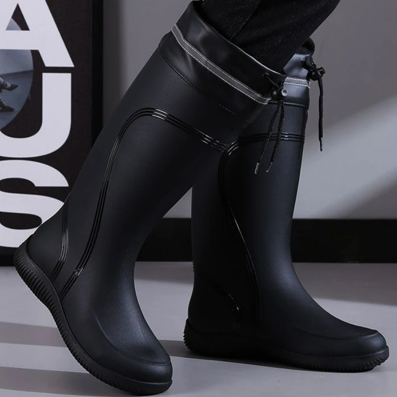 Stylish Men's Rain Boots, Waterproof ...