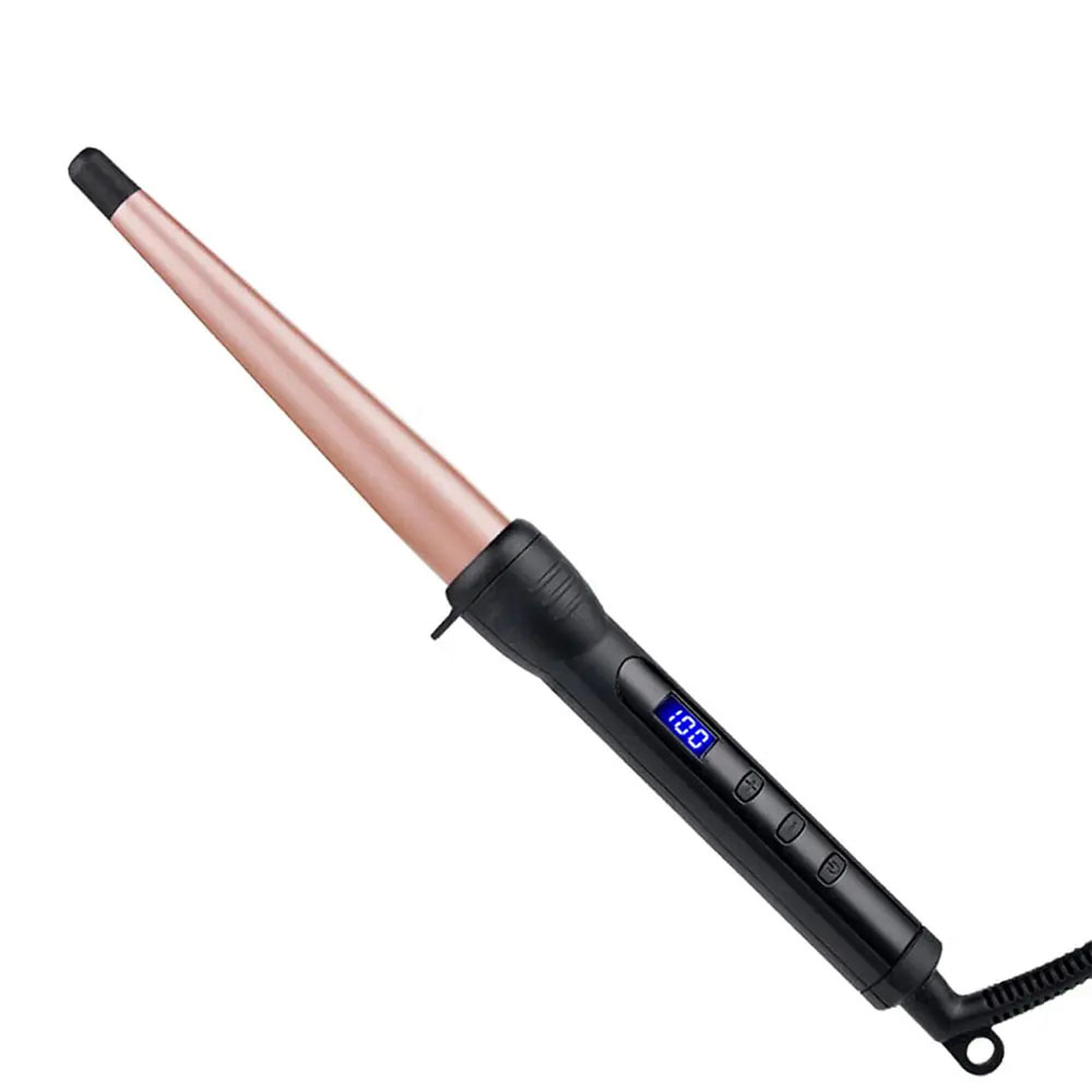 Hair Curler Ceramic Curling Iron Professional Curling Hair Tools Cone Electric Curling Wand Roller Fast Heat Curlers