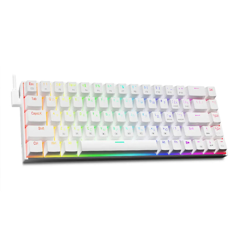 Mini Slim Mechanical Gaming Wired Keyboard