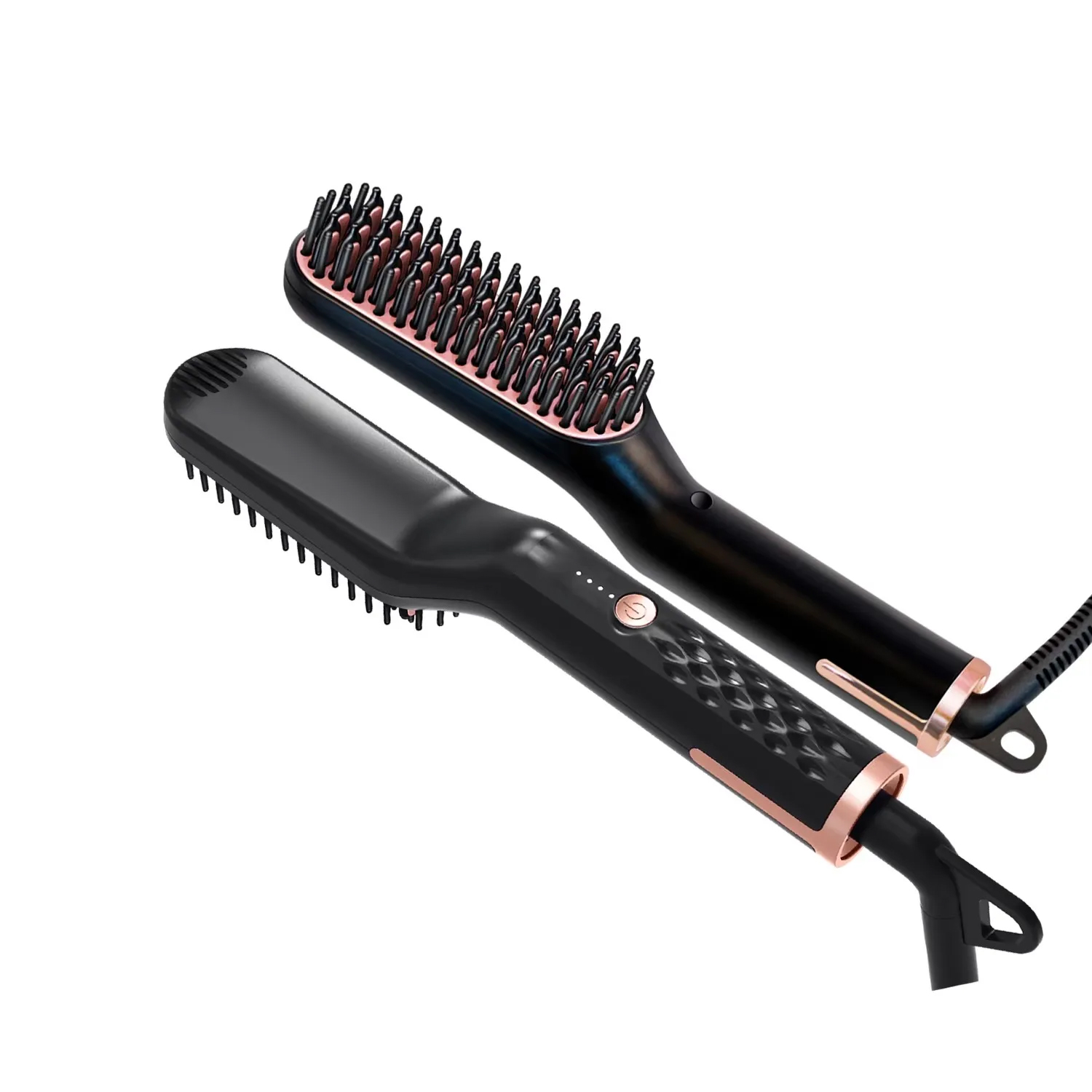 Ceramic Hair Straightener Fast Heating Brush Multi...
