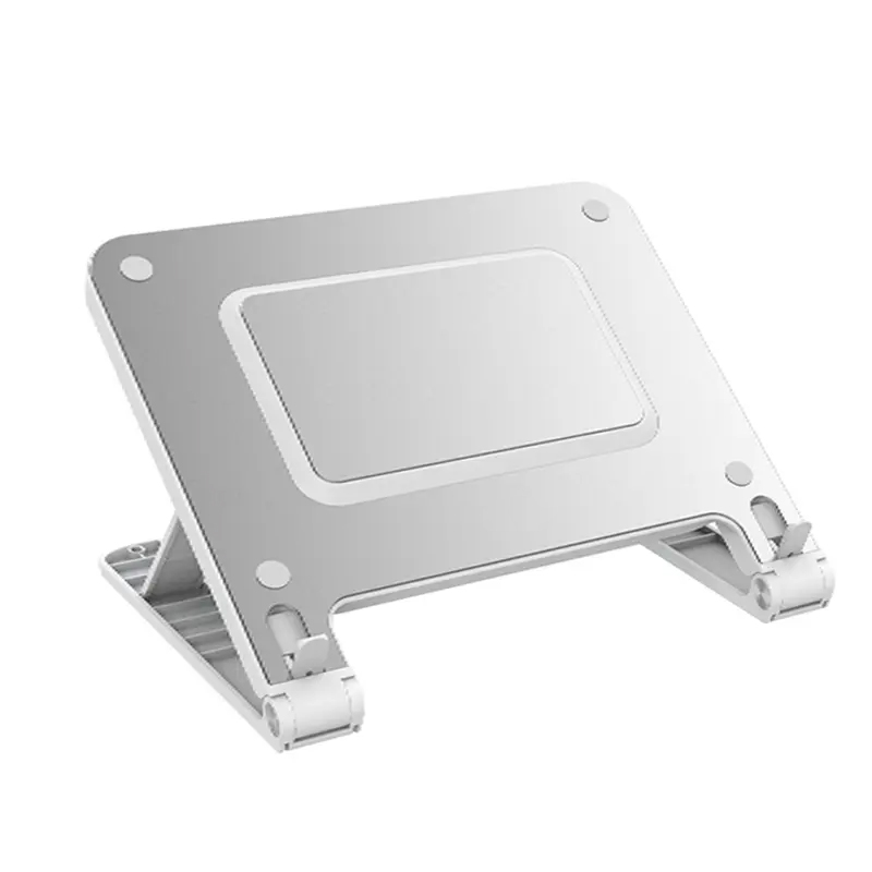 Laptop Semiconductor Cooler 17 Inch Foldable Aluminum Alloy Stand Ultra Quiet Cooling Height Adjustable For Laptop Accessories