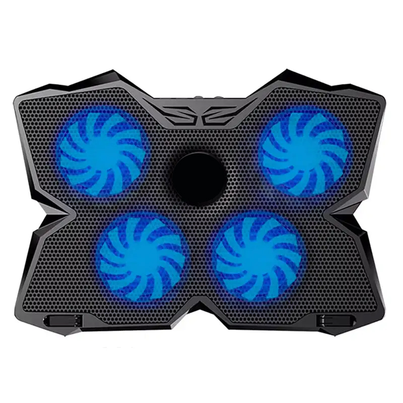 Laptop Cooler Cooling Pad Notebook Fan Stand Cooler Usb Laptop Cooling Stand With 4 Fan And 2 Usb Ports For 14-17 Inch Laptop