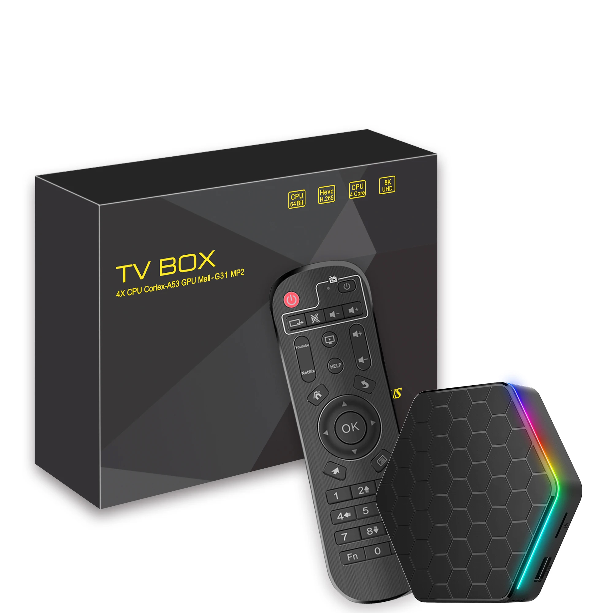 Wired Network Card Dual-Band Smart TV Box