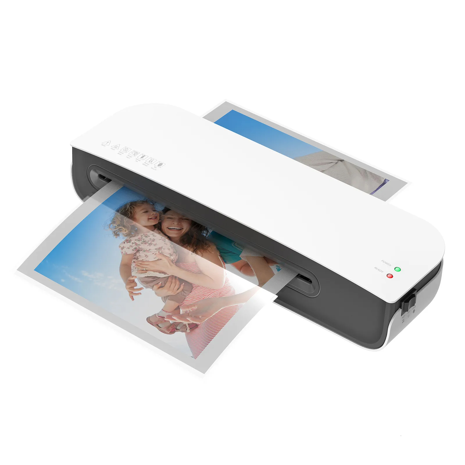 Laminating Machines Desktop Laminator Machine Set A4 Size and Cold Lamination 2 Roller System 9 inches Max Width