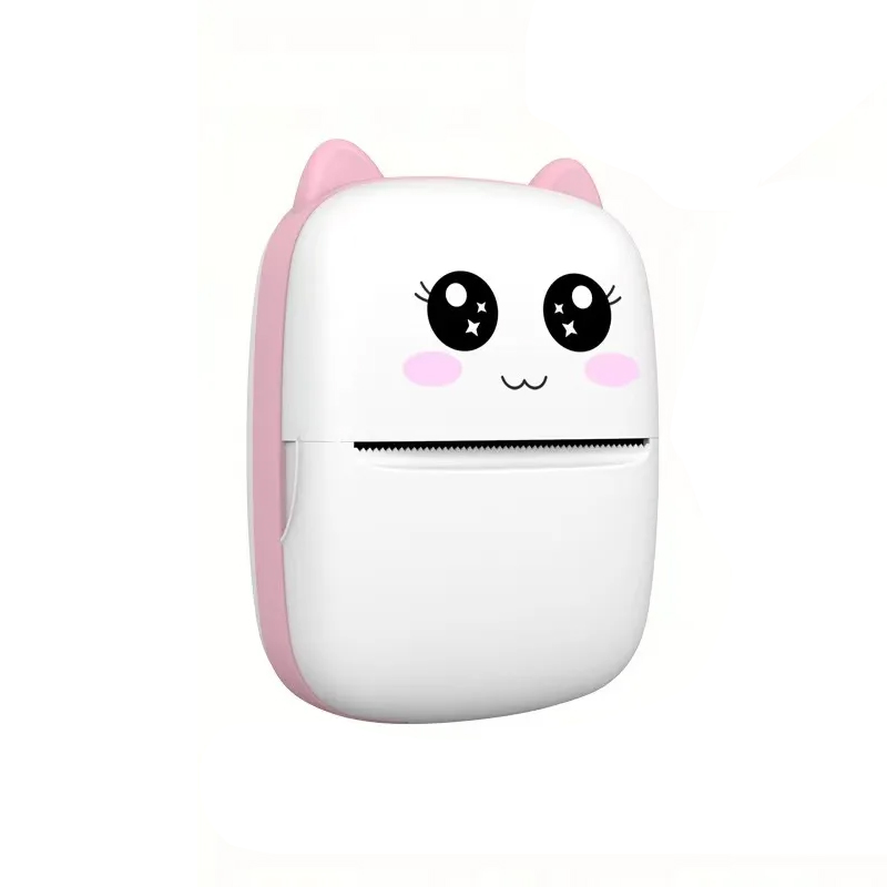 Easy Carry Small Size Wireless Thermal Printer Without Ink Ideal for Office Needs Use Mobile