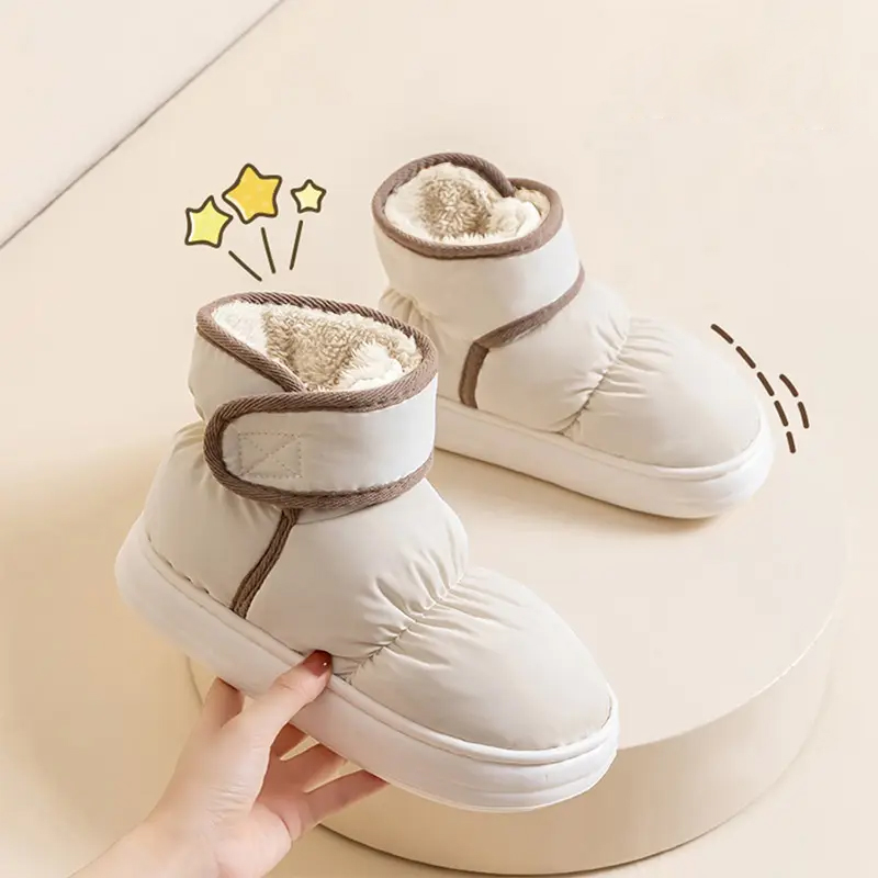 Snow Boots For Women Winter Plush Anti Slip Waterproof Snow Boots