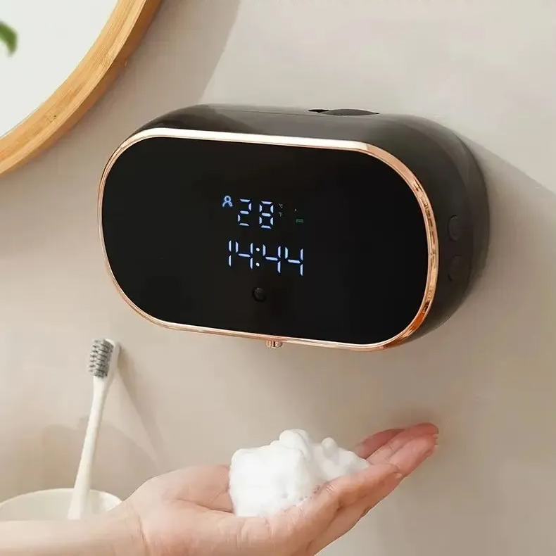Automatic Foam Soap Dispensers For Bathroom Smart Washing Hand Machine With USB