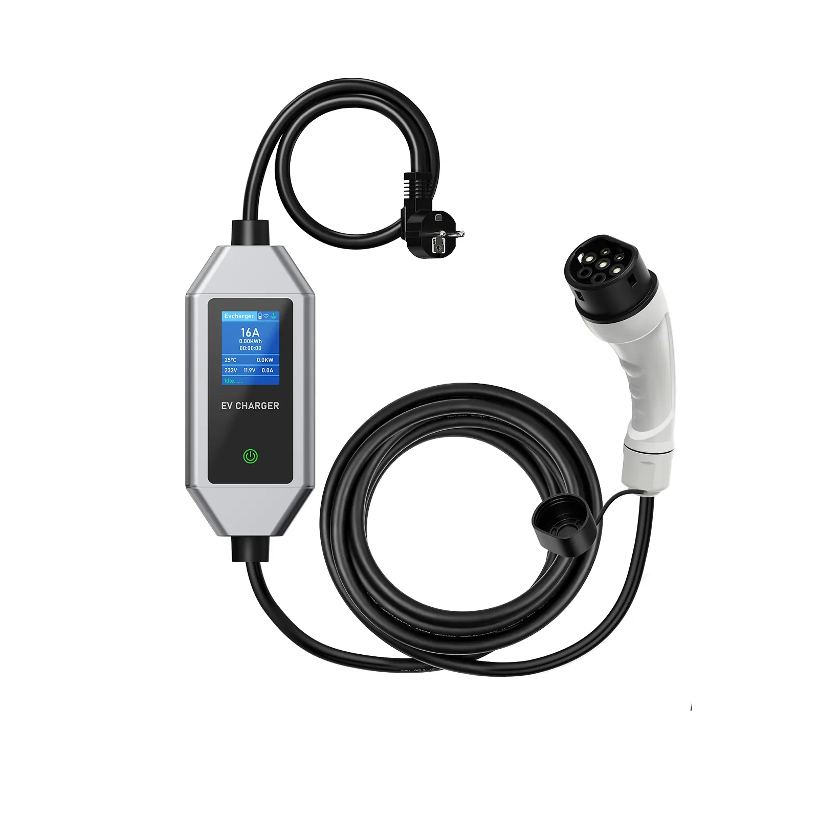 Portable EV Charger 3.6KW Electric Car Charger Typ...