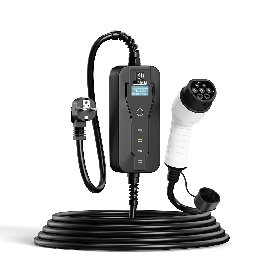 Portable EV Charger Type 2 IEC 62196-2 EVSE Fast C...