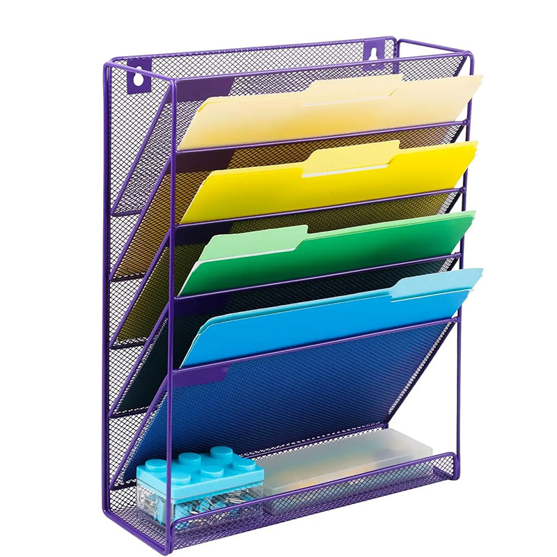 Desktop File Organizer File Organizer Desktop Vertical Mail Paper Folder Holder