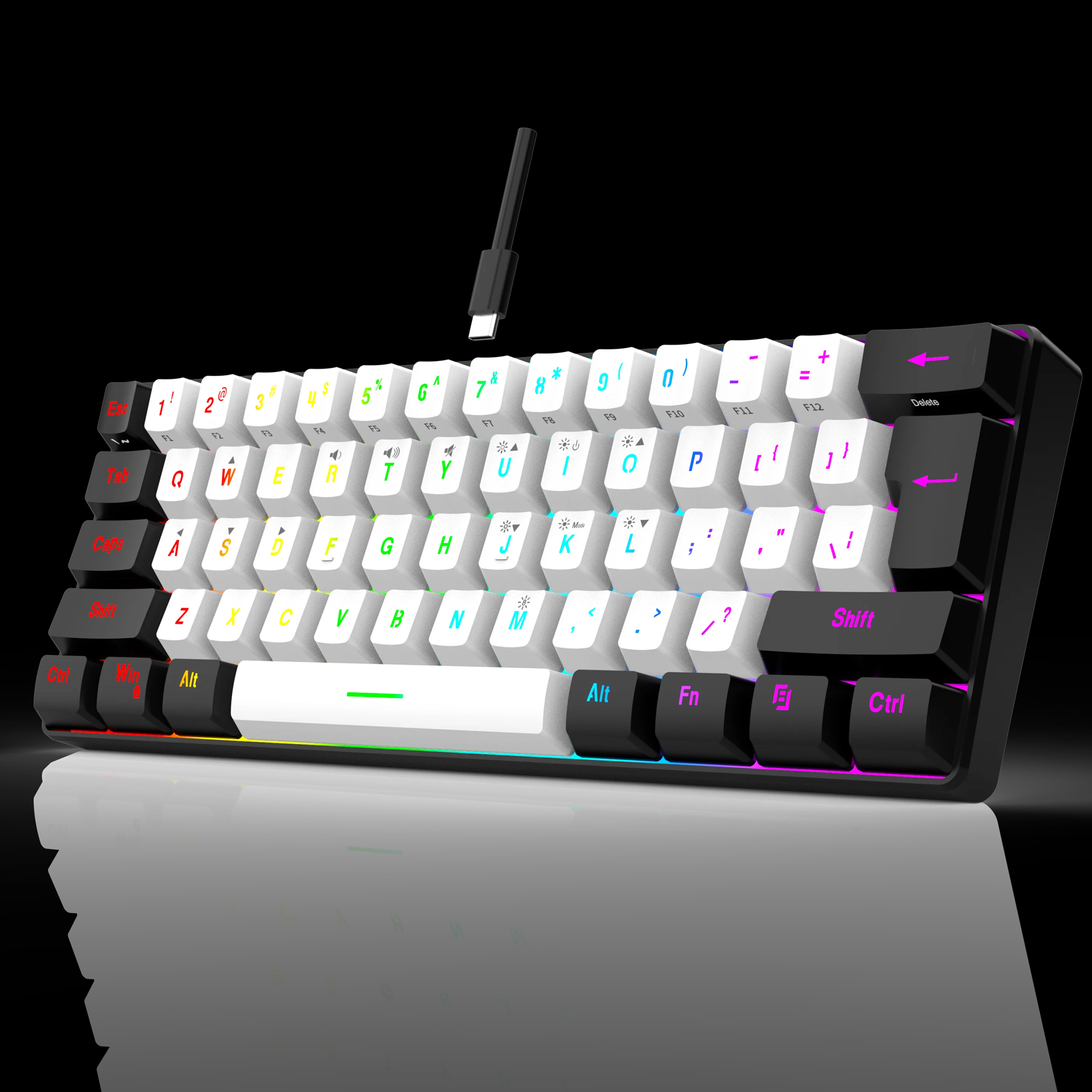 Waterproof Mechanical Keyboard Suitable For Both Gaming And Office Use With Backlight