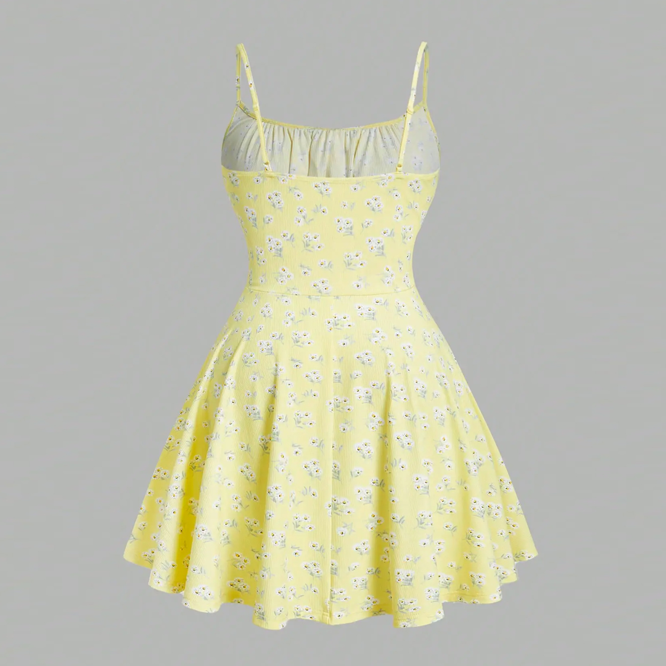 Fashion Floral Elegant Sleeveless Slim Strap Camisole Dress