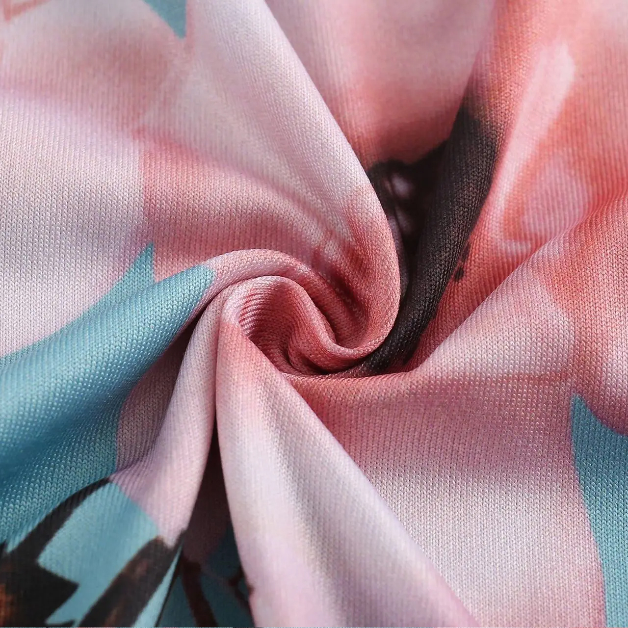 Women's Floral Print Summer Boho A-Line Swing Dress Short Sleeve High-Waist Flowy Maxi