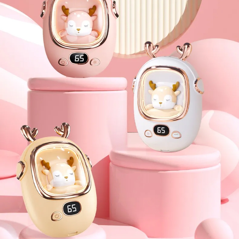 Cute Pet USB Electric Hand Warmer 3000mah Portable Mini Power Waterless