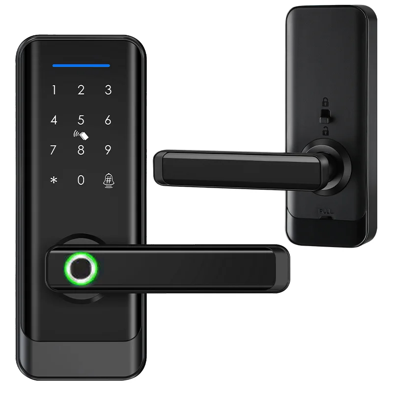 Wifi Security Protection Waterproof Electronic Gate Remote Control Lock Smart Fingerprint Currency Smart Door Lock