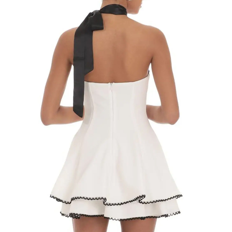 Women Ruffle Party Dress