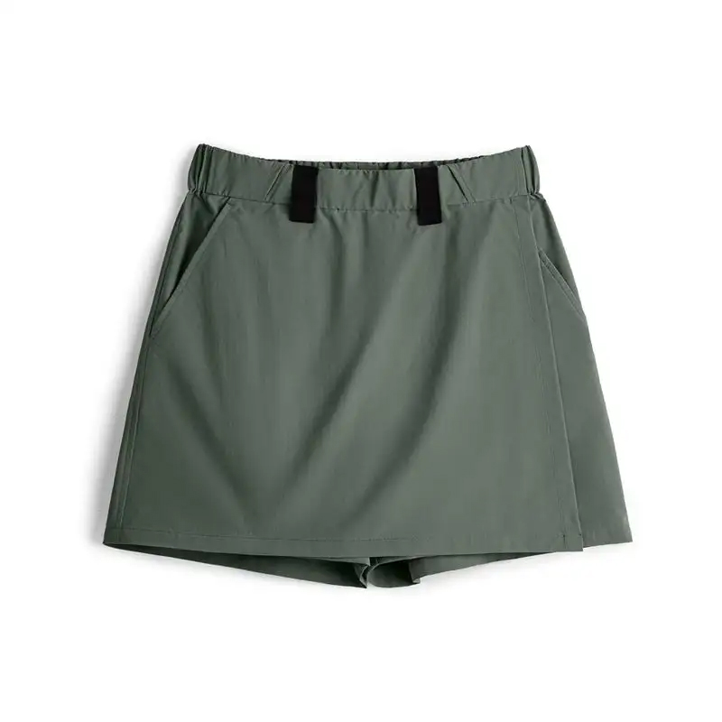 Skort Women's Lightweight Elastic Waist Casual Versatile