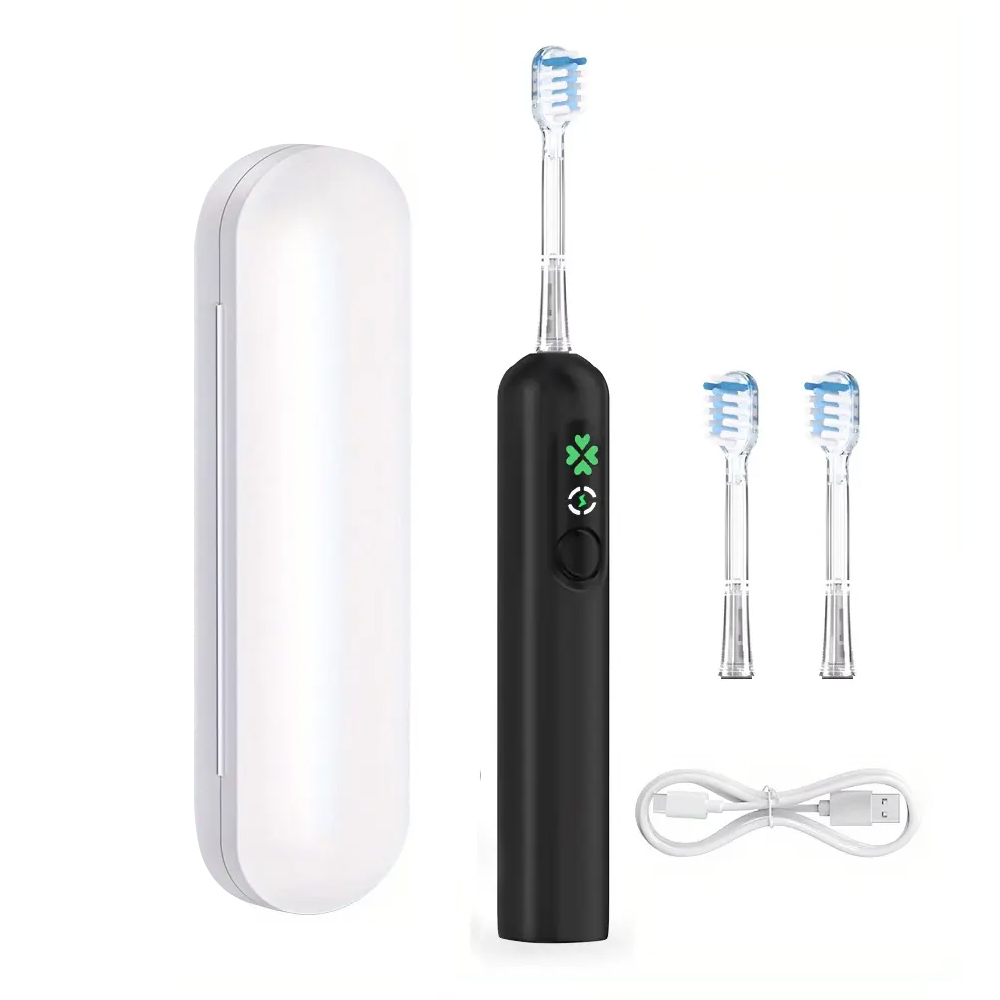 Smart Sonic Electric Toothbrush LCD Screen 4 Modes Teeth Toothbrushes