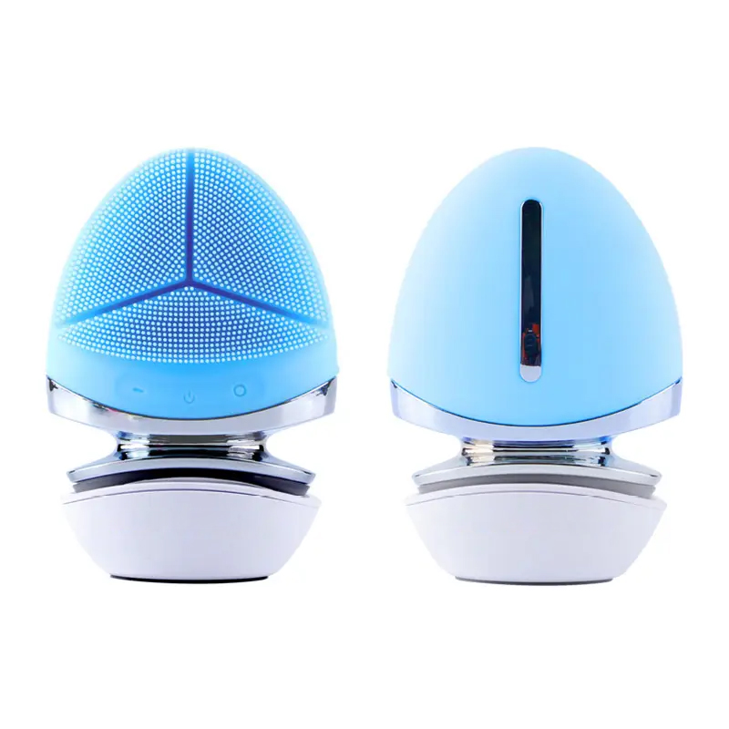 Rechargeable Silicone Cleansing Device Electric Fa...