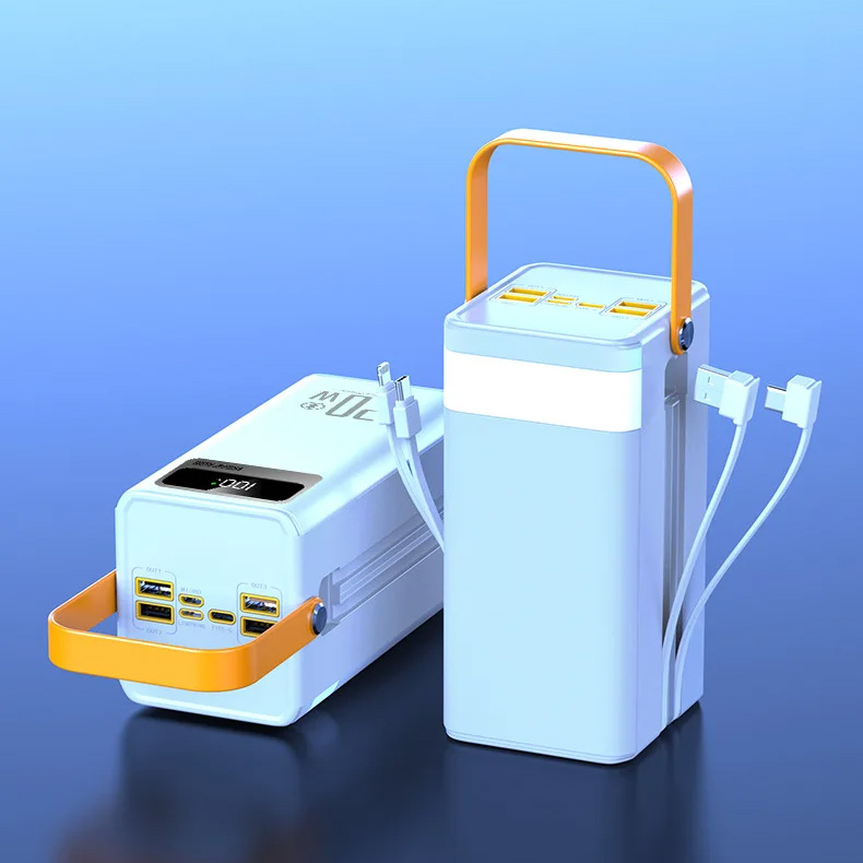 Portable Large Capacity Power Bank Fast Charger Wi...