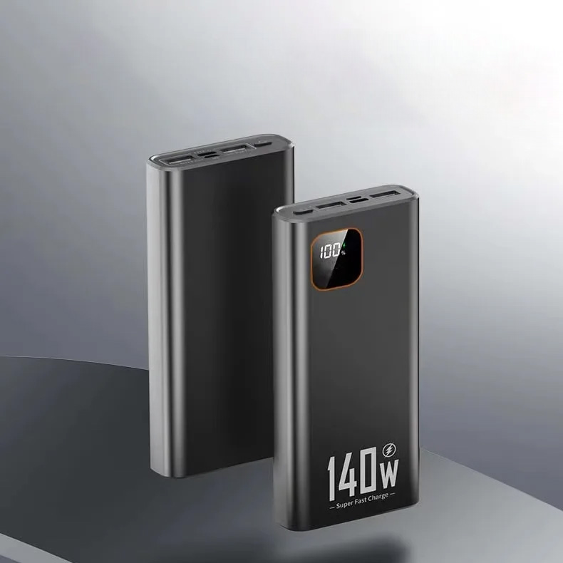 Power Bank 140W Super Fast Charging Powerbank Portable External Battery Charger