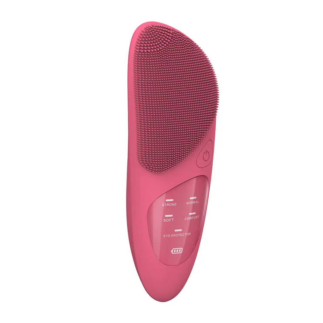 Electric Facial Cleansing Brush Wireless Waterproof Silicone Facial Cleansing Device