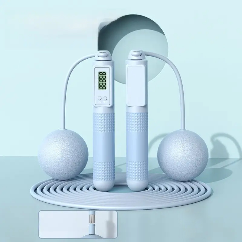 Weighted Ball Jump Rope Electronic Counting Smart Fitn Sports Equipment For Adults And Children Dual Purpose