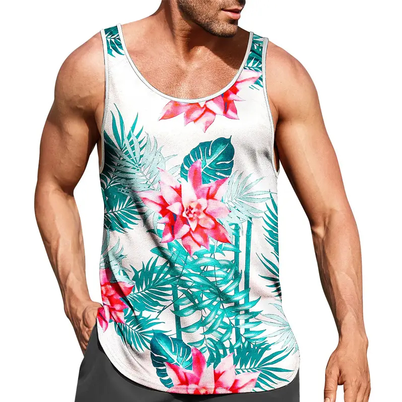 Men's Tank Top Casual Outdoor Trip Vacation Comfort Men's Tank Top