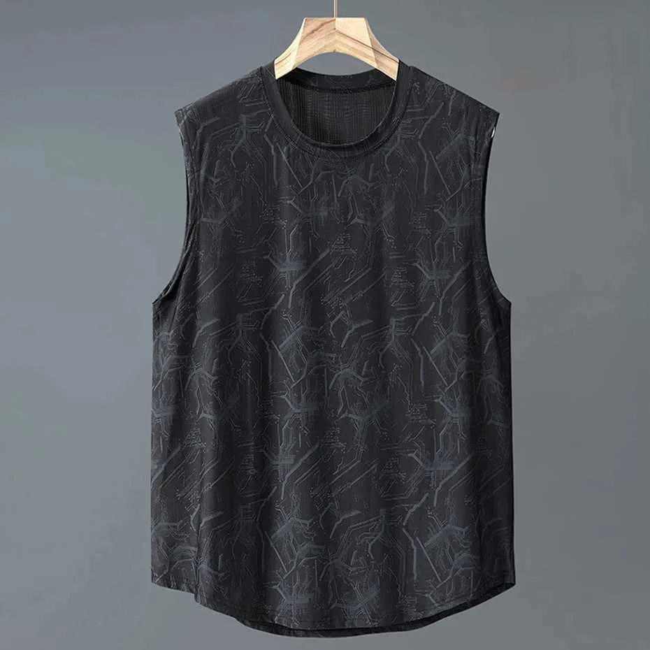 Tank Tops Men Sleeveless Breathable Tank Top Fashi...