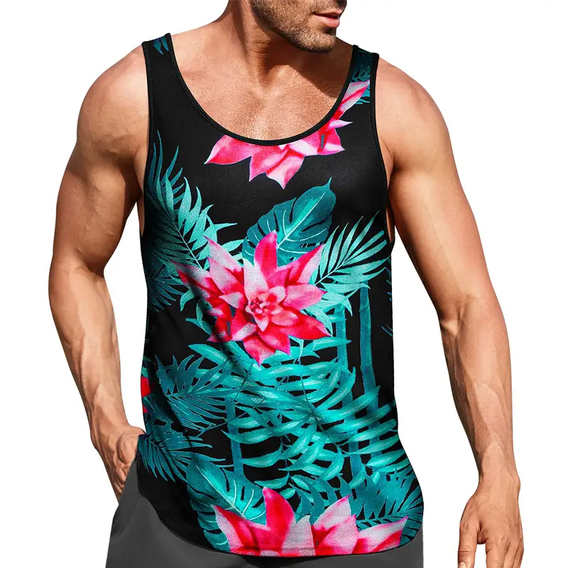 Men's Tank Top Casual Outdoor Trip Vacation Comfort Men's Tank Top