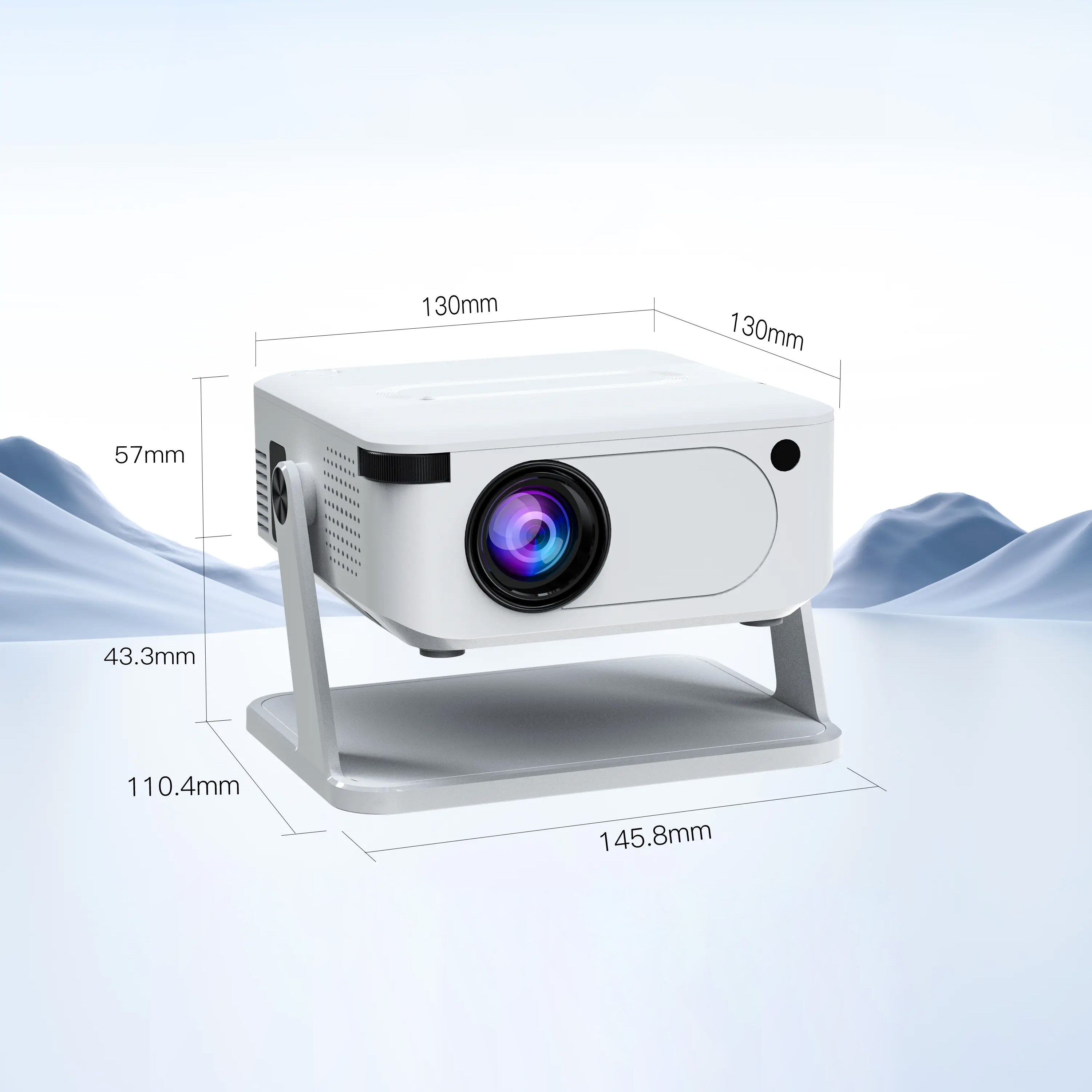Small Projectors For Video Home Theaters With Buil...