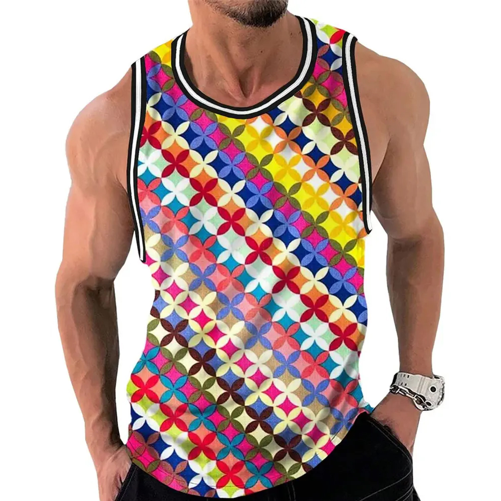 Retro Graphic Tank Tops For Men Casual Sleeveless ...