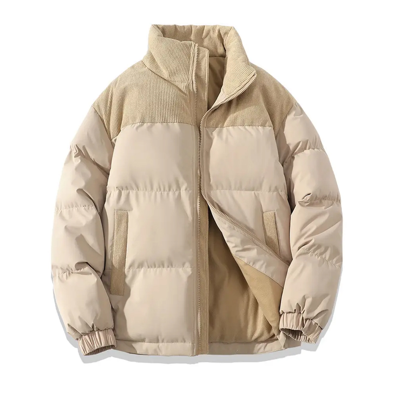 Warm Puffer Jacket Men Down Cotton Coats Fashion Casual Sports Thick Jackets