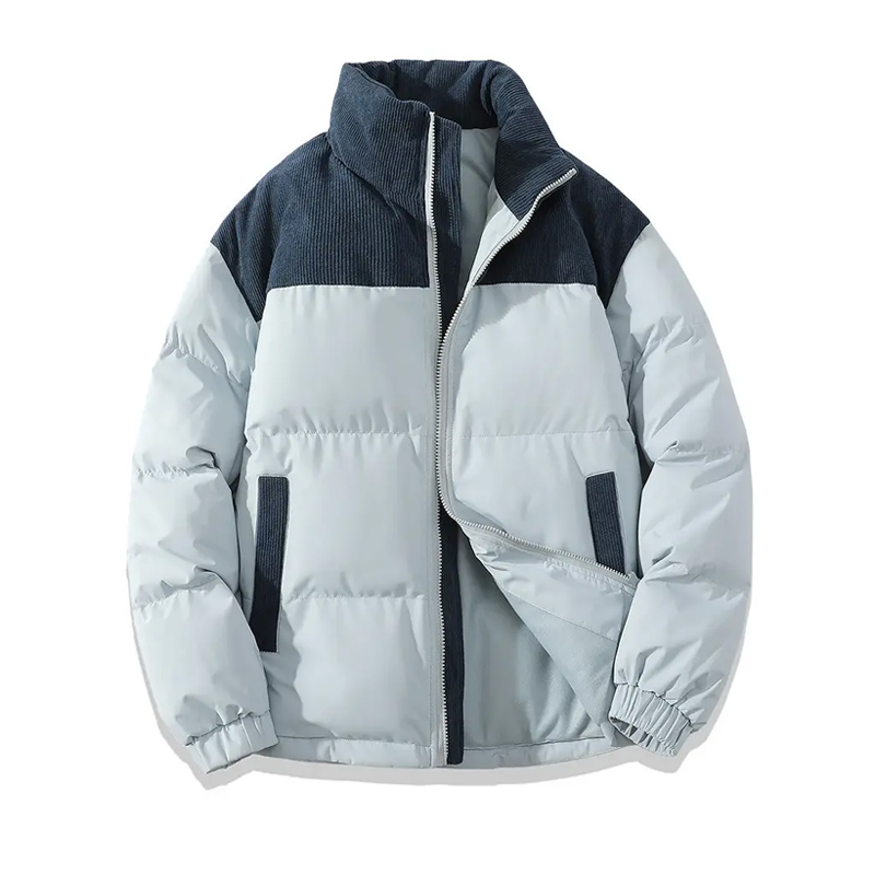 Warm Puffer Jacket Men Down Cotton Coats Fashion C...