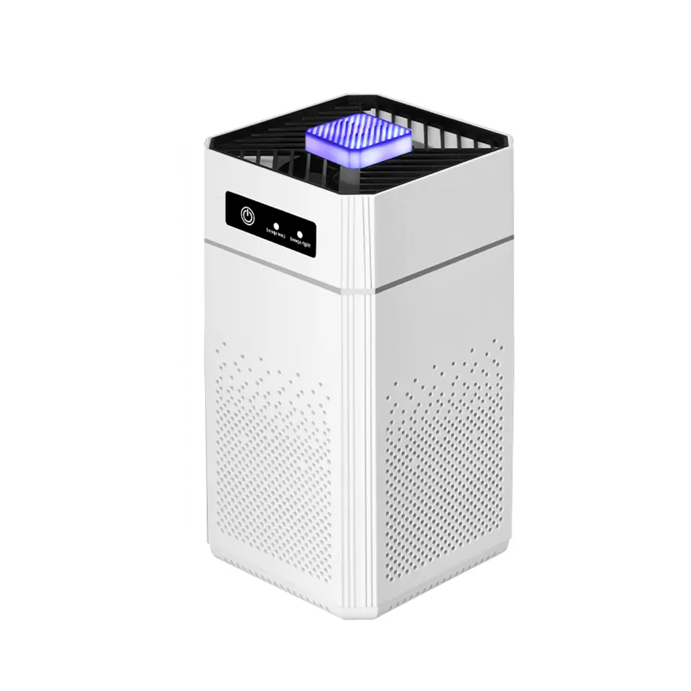 Air Purifier HEPA Filter Negative Ions Generator Remover Odor Smoke Air Freshener Cleaner for Car Room Kitchen