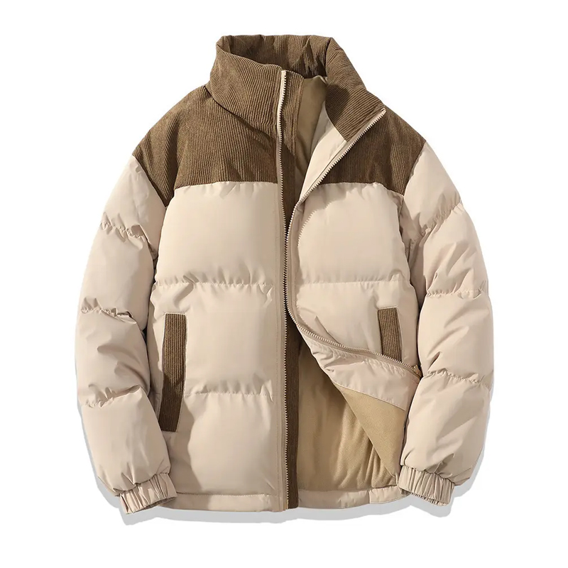 Warm Puffer Jacket Men Down Cotton Coats Fashion Casual Sports Thick Jackets