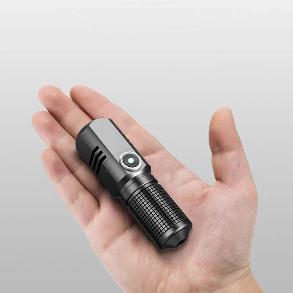 Mini Flashlight USB ...