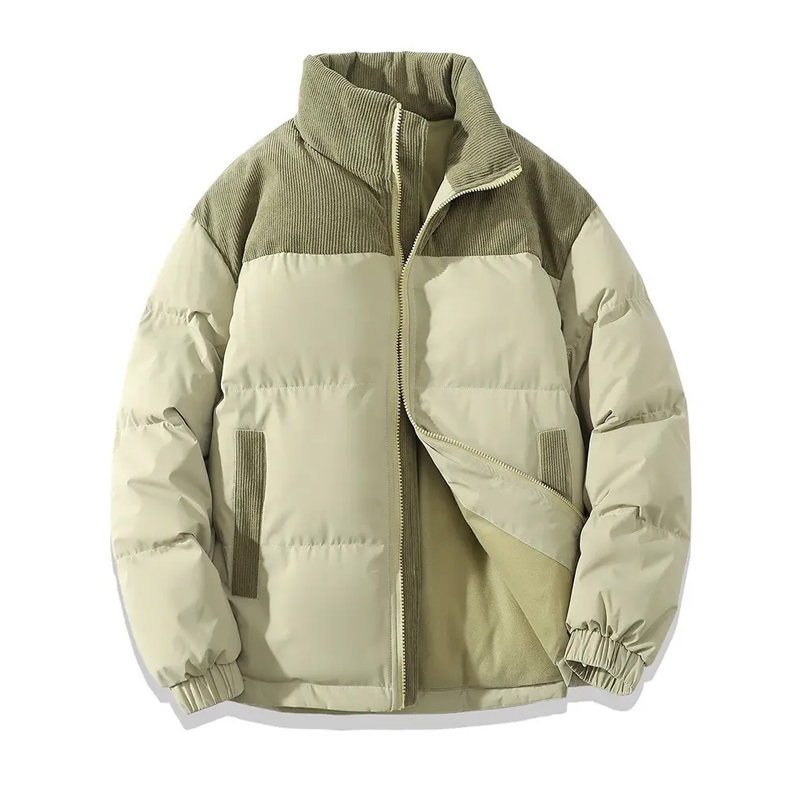 Warm Puffer Jacket Men Down Cotton Coats Fashion Casual Sports Thick Jackets