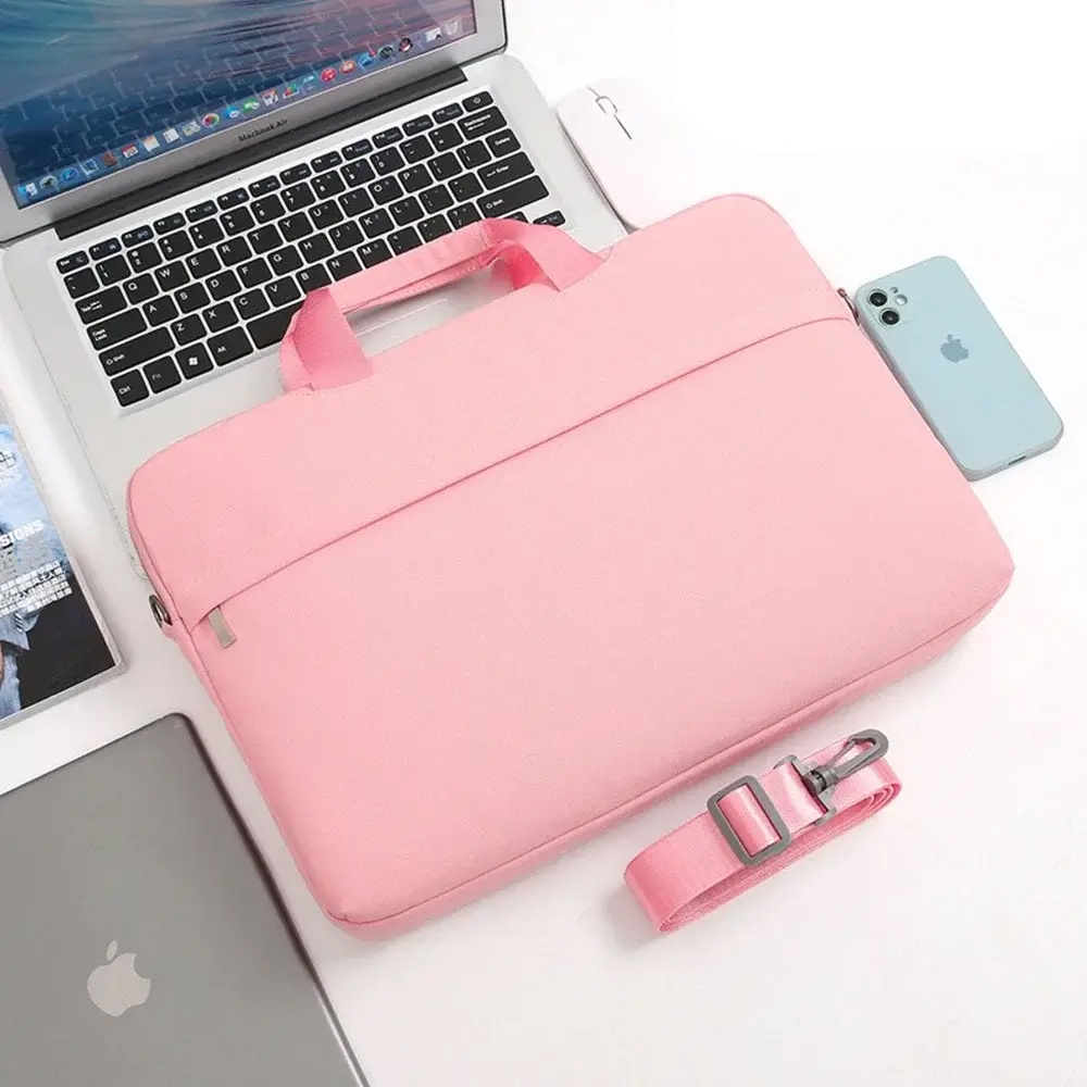 Laptop Sleeve Laptop Case Business Portable Waterproof Handbag Shoulder Zipper