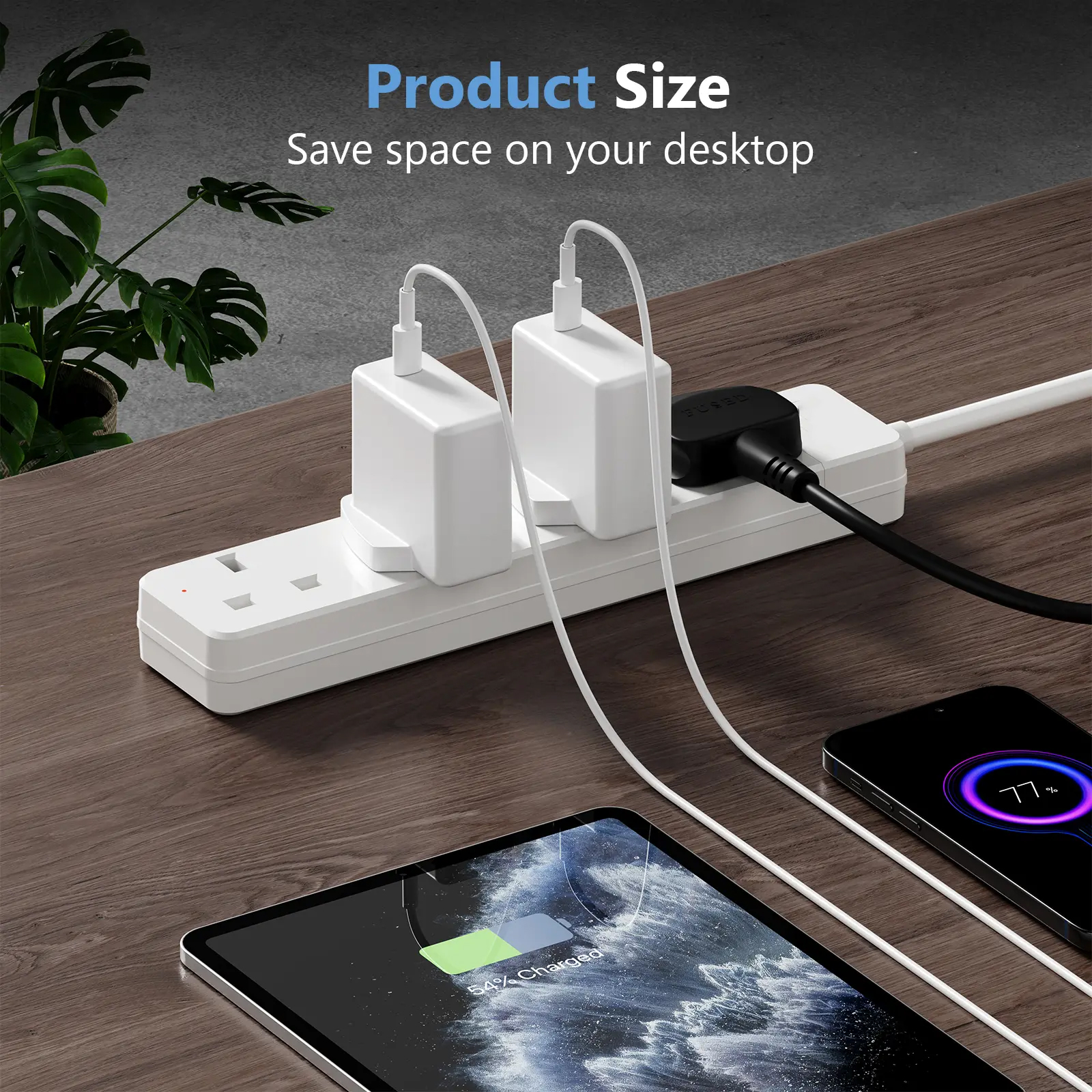 Can Be Installed With A Flat Plug For Office Use