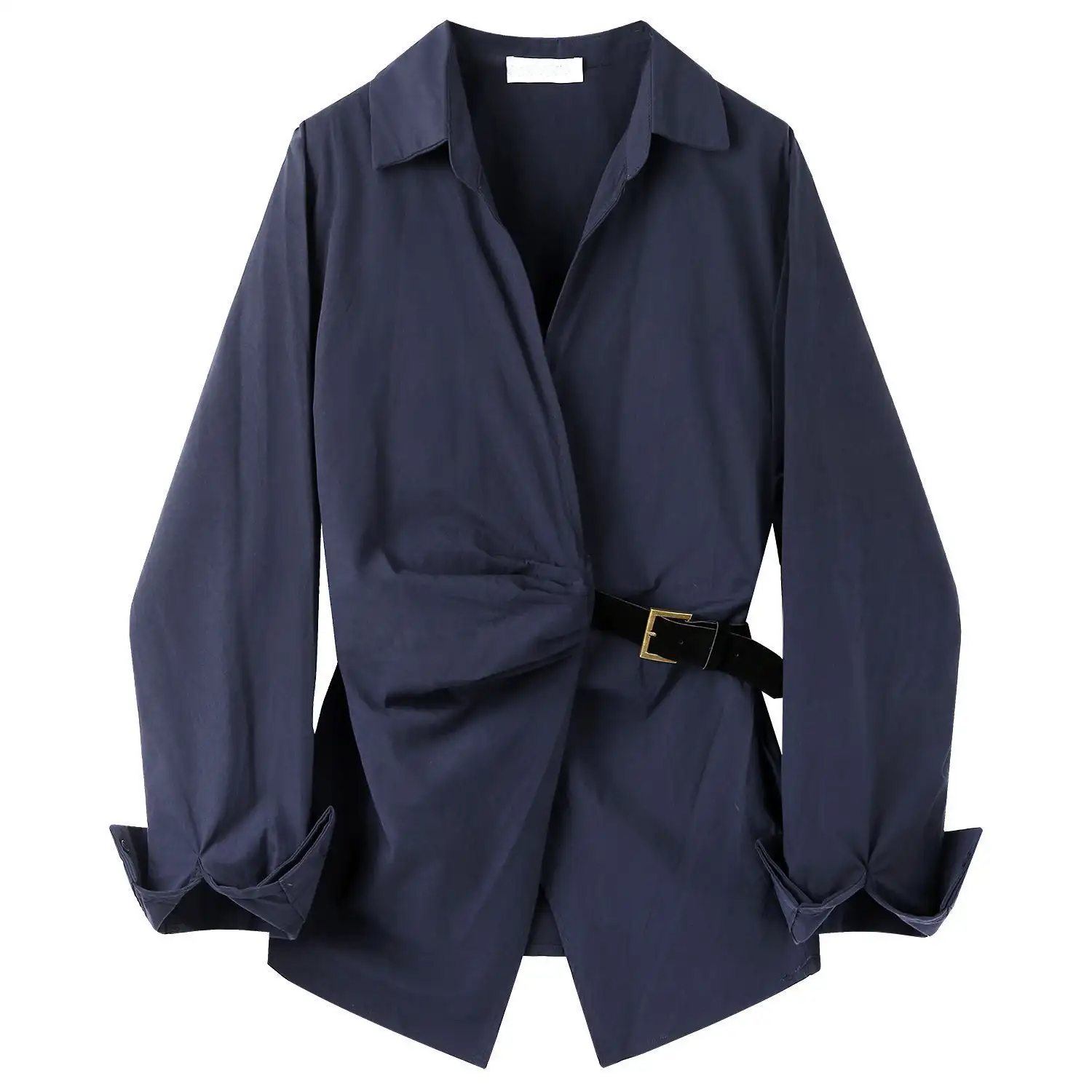 V-Neck Long Sleeve Shirt Women's New Fashion Commuting