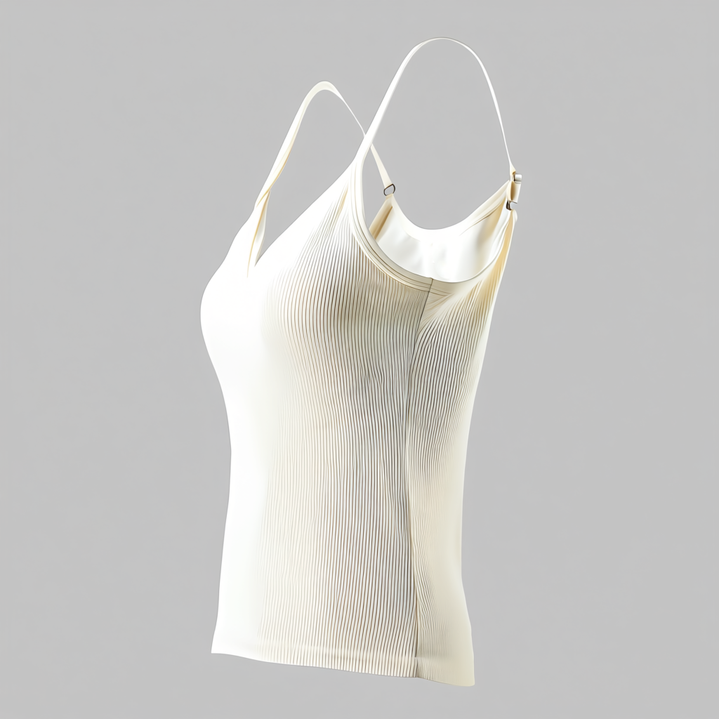 Women's Ribbed V-Neck Camisole Top