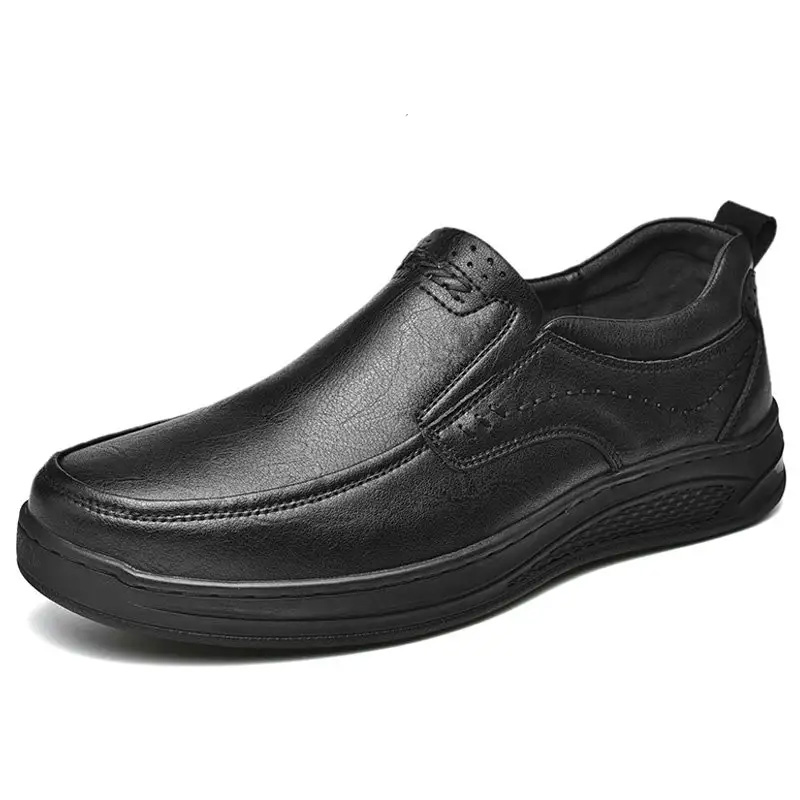 Genuine Leather Men's Shoes Comfortable Outdoor Casual Shoes Cow Leather Business Flats Shoe