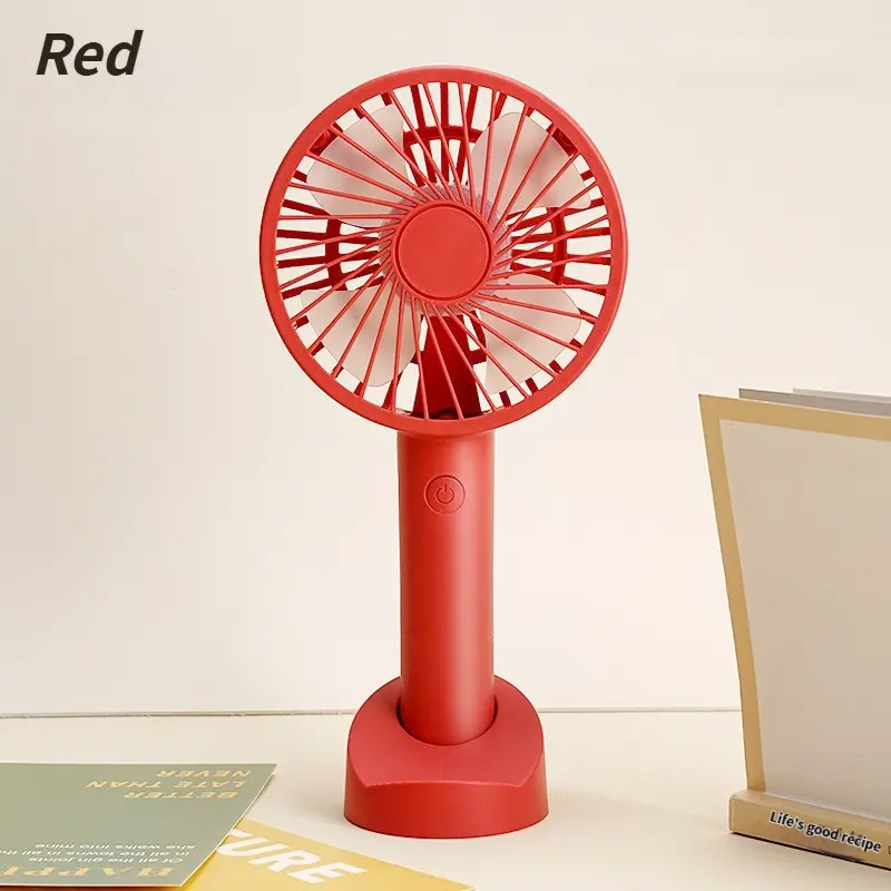 Multi-Purpose USB Desk Fan, 3-in-1 Portable Rechargeable Handheld Fan for Office, Home, Room and Outdoor Activities