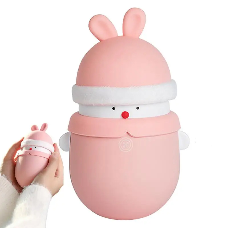 Snowman Rechargeable Hand Warmer 2 in 1 Portable Mini USB Heater Power Bank Rapid Heating