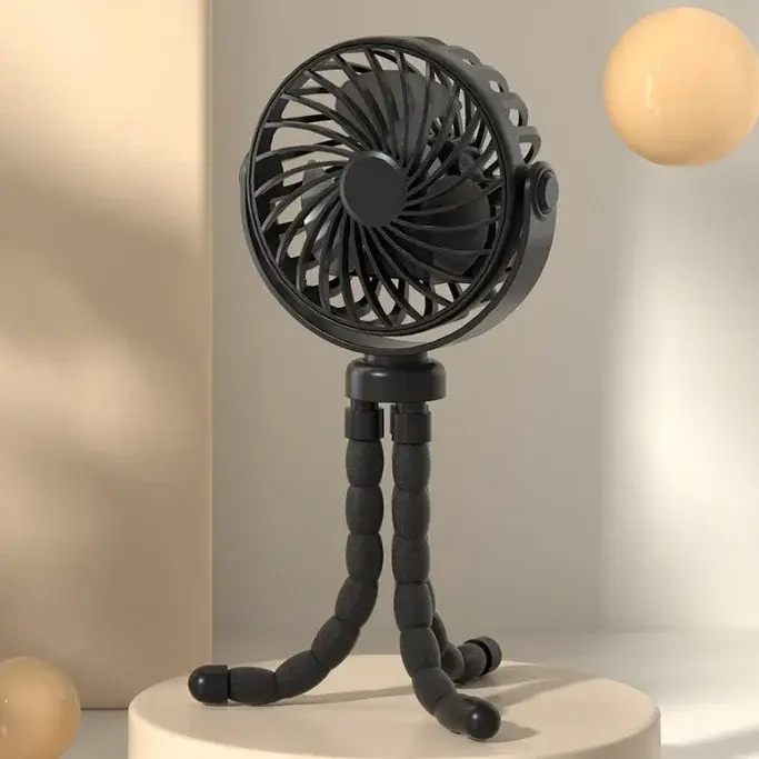 Multi-Functional Handheld Mini Fan Portable USB Charging Octopus Stand Variable Styling Outdoors Folding Fan